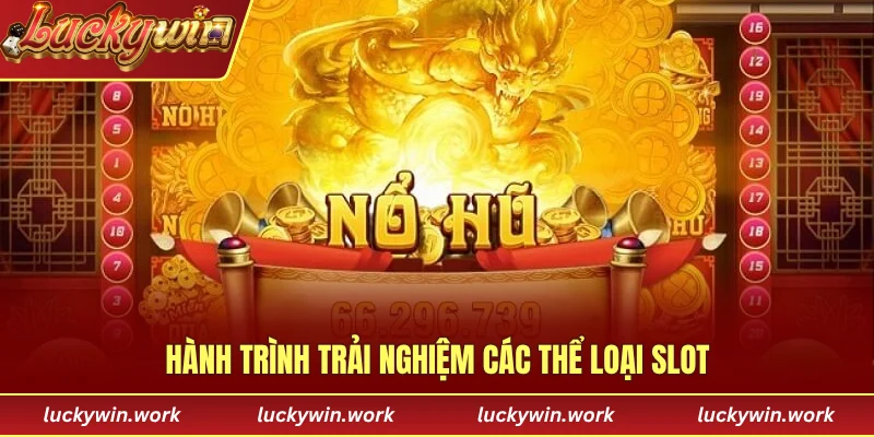 Hành trình trải nghiệm các thể loại slot